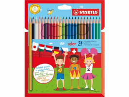 Kleurpotloden STABILO 979 color assorti kartonnen etui à 24 stuks