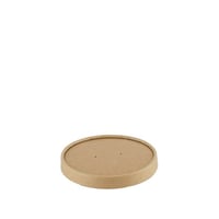 Kraft/PLA deksel voor soepbeker 480ml