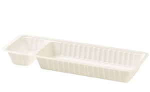 A-Bakje Type A16 Zijvak 205x76x35 PS Wit Inhoud 250CC. Sausinhoud 60CC. Doosinhoud 1000 St.