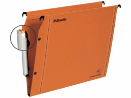 Hangmap Esselte Orgarex Dual lateraal 345x275x30 oranje