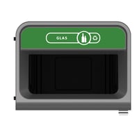 Configure Recyclingstation Glas DE 125 ltr, Rubbermaid
