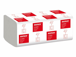 Papieren handdoekjes Katrin 2-laags ZZ-vouw KATRIN-35588