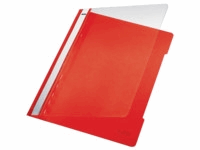 Leitz Hechtmap 1-100 vel, rood (doos 25 stuks)