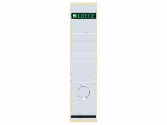 Leitz Rugetiketten, lang zelfklevend Rugbreedte 80 mm, 285 x 61 mm, wit (pak 10 stuks)  artikel afbeelding