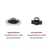 Melkopschuimer Inventum 240ml zwart met rvs