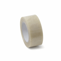 Zelfklevend plakband PVC - extra sterk bandbreedte 50 mm, transparant, VE = 36 rollen