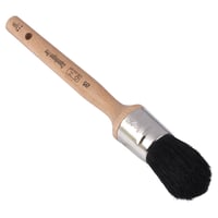 Prof patentkwast, alkyd, 16, hout, Chin. zwart var.haar