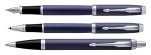 Parker IM Blauwe Balpen, Kliksysteem, Blauw