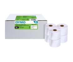 Etiket Dymo labelwriter 99014 54mmx101mm adres wit doos à 6 rol à 220 stuks