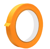 WSH-18mm x 50m Washi tape Oranje
