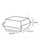 FSC® kraft hamburgerbox 160x155x90mm