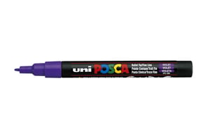 Verfstift Posca PC3M F paars artikel afbeelding