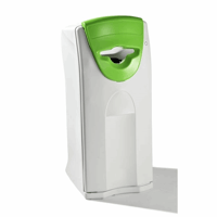 Afvalbak voor kringloopmateriaal MAXI inhoud 140 l deksel (Dekselkleur: groen; Uitvoering inworp: Propelleropening)