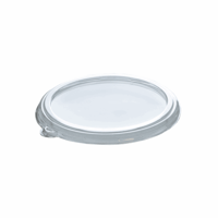 RPET deksel voor BOWL-500ML/15CM-BRUIN, kleur bruin