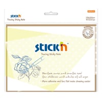 Notitieblok Stick'n 150x203mm transp 30v