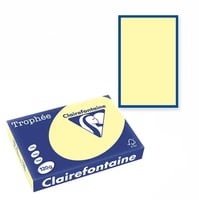 Clairefontaine Multifunctioneel Papier A4, 120 g/m², Kanariegeel (pak 250 vel)