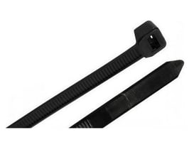 KINZO Kabelbinders 2.5x200mm Zwart (pak 100 stuks)