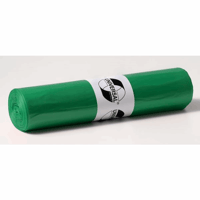 Standaard afvalzakken, LDPE, 120 l VE = 250 stuks, b x h = 700x1100 mm (Kleur: Groen; Materiaal: HDPE; Materiaaldikte: 25 µm; Staffel: 1 Pak à 500 Stuks)