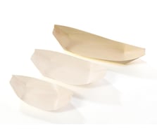 Bootje hout (FSC®), 215 x 110 mm
