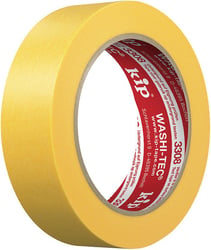 KIP 3308 Washi Tape - Premium Plus - Geel 30 mm breed x 50mtr. artikel afbeelding