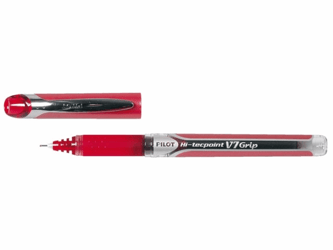 ROLLERPEN PILOT HI-TECPOINT V7 GRIP 0.4MM ROOD artikel afbeelding