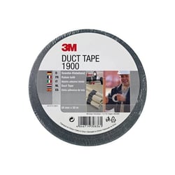Duct tape 1900 50mm zwart/rl50m