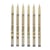 Fineliner Sakura Pigma Micron 05 basic set 6 kleuren
