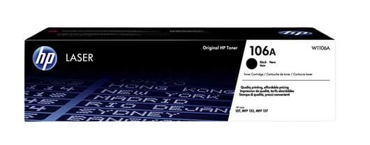 Tonercartidge HP W1106A 106A zwart artikel afbeelding