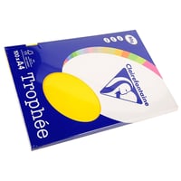 Papier CF A4 80g zonnegeel/pk100v