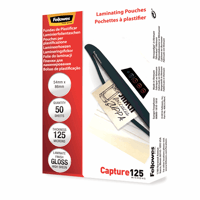 Fellowes Lamineerhoezen 54x86MM 125mic 50PK