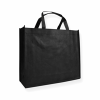 Non Woven draagtas 400x350mm, kleur zwart