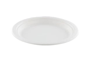 Bord IEZZY PF 170mm suikerriet wit