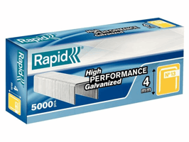 Rapid Nieten voor tackers 13/4 verzinkt (pak 5000 stuks)