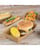 FSC® kraft/PLA coated snackbakje 167x100x53mm A50