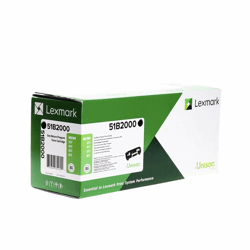 TONERCARTRIDGE LEXMARK 51B2000 2.5K ZWART artikel afbeelding