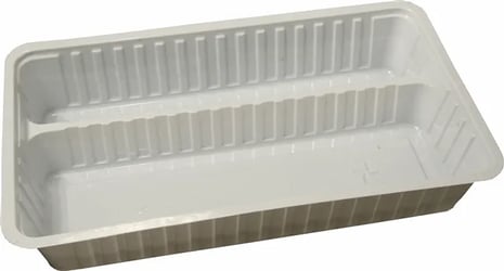 A-Bakje Type A24 205x122x36 PS Wit Inhoud 400CC. Sausinhoud 150CC. Doosinhoud 500 St.