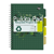 Projectboek Pukka Recycled B5 lijn 4-tabs 200 pagina's 80gr groen