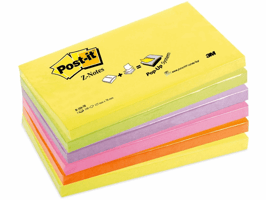 Notitieblok Z-note 76x127 nn-rainbow/p6