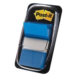 Index Post-it 25x43 blauw/pak 50