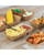 FSC® kraft/PLA coated snackbakje A14+/A20
