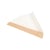 FSC® golfkarton pizzapunt houder 21x16,5x3,5cm