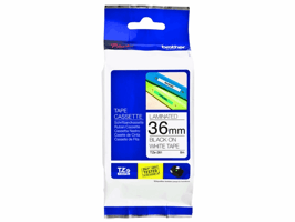 Labeltape Brother P-touch TZe-261 standaard 36mm zwart op wit