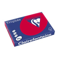 Papier CF A3 80g kersenrood/pk500v