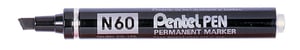 Permanent marker Pentel N60 zwart/ds12