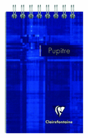 Notitieboek Clairefontaine Puptire 75x120mm spiraal lijn