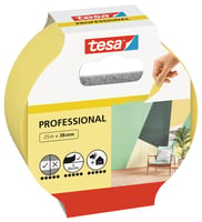 Afplaktape tesa® Professional 25mx38mm geel