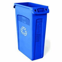 Verzamelaar voor kringloopmateriaal/afvalbak SLIM JIM® volume 87 l (Kleur afvalbak: blauw)