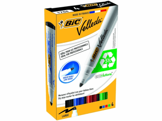 VILTSTIFT BIC 1704 WHITEBOARD ROND 1.3MM ASS artikel afbeelding