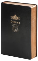 Notitieboek Kalpa Poem 214x145x40mm blanco zwart