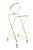X Frame trolley afvalzakhouder